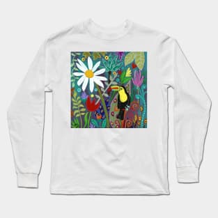 Toucan of the Rainforest Long Sleeve T-Shirt